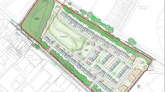 Residential development submitted for planning in Heathfield by Continuum